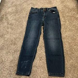 Flying Monkey High Rise Ankle Skinny Jean size 27